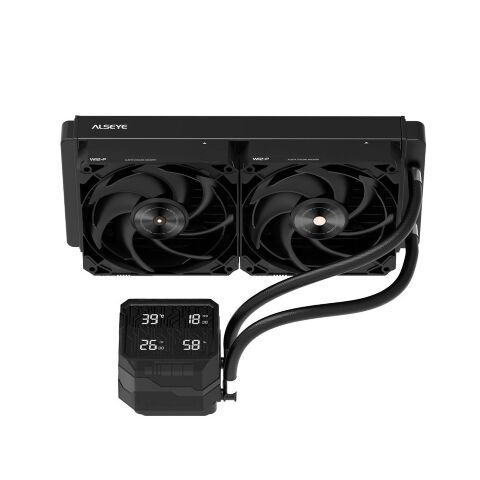 Система жидкостного охлаждения Alseye Q240 Plus(Black) (AS.02.11.0021) - Системы водного охлаждения  - Системы водного охлаждения 