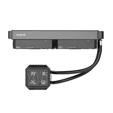 Система жидкостного охлаждения Alseye Q240 Plus(Black) (AS.02.11.0021) - Системы водного охлаждения  - Системы водного охлаждения 