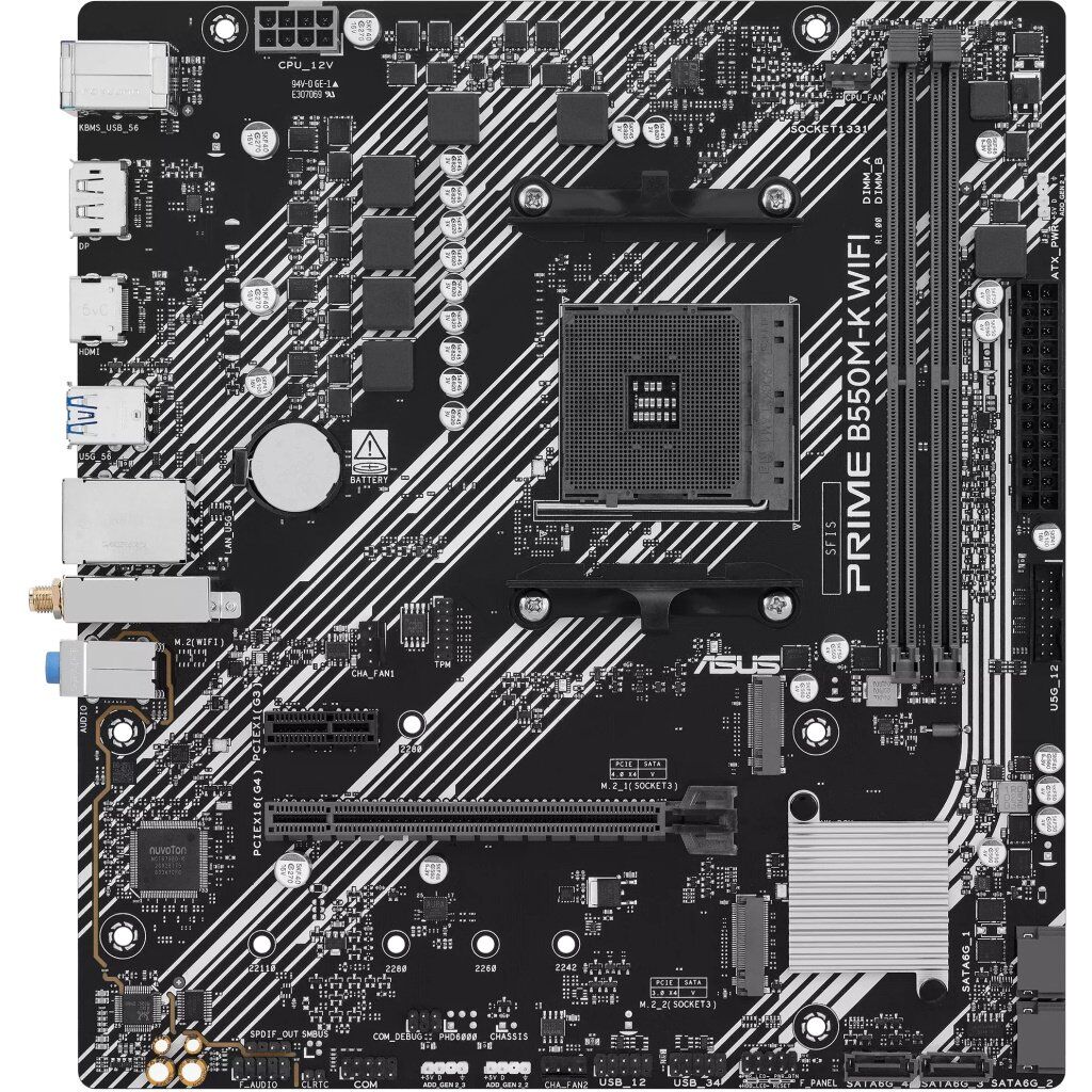 Материнская плата ASUS PRIME B550M-K WIFI