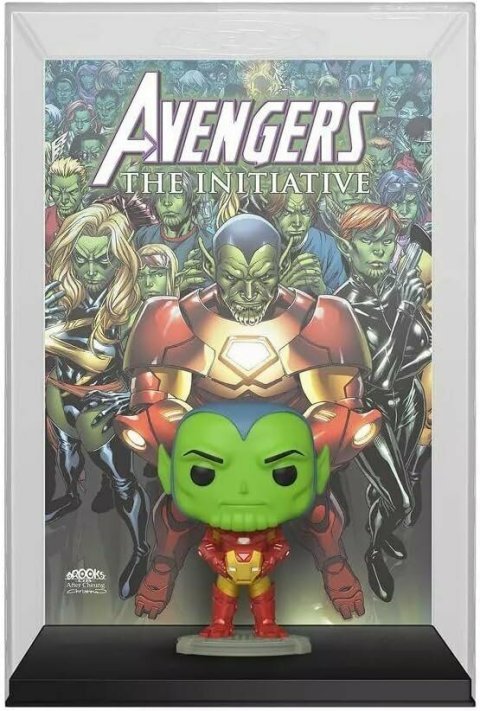 Фигурка Funko Marvel Comic Covers Skrull as Iron Man фанко Скрул (Funko 2023 Limited Edition) 16 -   -  
