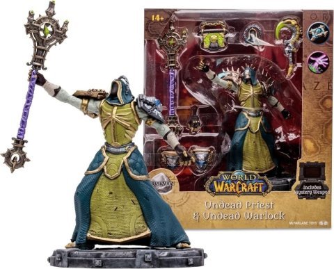 Фигурка McFarlane World of Warcraft Undead Priest Warlock Варкрафт Нежить Жрец Варлок -   -