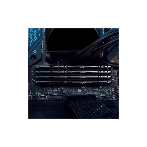 Модуль памяти для компьютера DDR5 64GB (2x32GB) 5200 MHz Beast Black Kingston Fury (ex.HyperX) (KF552C40BB2K2-64) - Модули памяти для компьютера  - Модули памяти для компьютера 