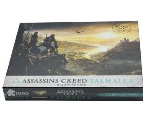 Пазл Dark Horse ASSASSINS CREED Valhalla Raid Planning 1000 шт. -   -  