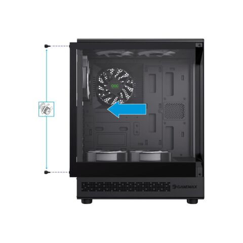 Корпус для ПК Gamemax Vista COC AB - Корпуса  - Корпуса 