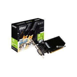 Видеокарта GeForce GT710 2048Mb MSI (GT 710 2GD3H LP)