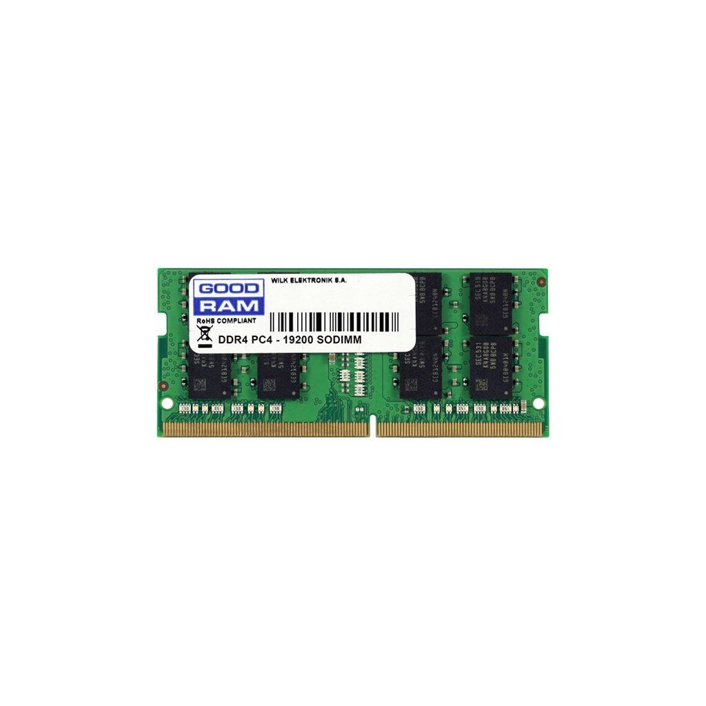 Модуль памяти для ноутбука SoDIMM DDR4 16GB 2666 MHz Goodram (GR2666S464L19/16G)