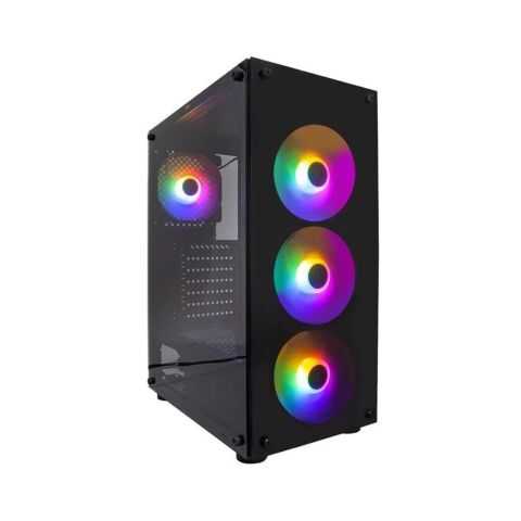 Корпус для ПК 1stPlayer V3-B-BK-4F1 - Нулевой остаток (Feed)  - Нулевой остаток (Feed) 