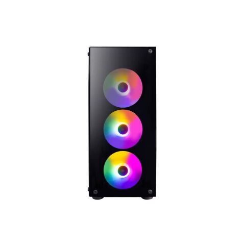Корпус для ПК 1stPlayer V3-B-BK-4F1 - Нулевой остаток (Feed)  - Нулевой остаток (Feed) 