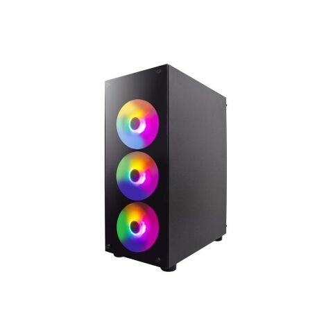 Корпус для ПК 1stPlayer V3-B-BK-4F1 - Нулевой остаток (Feed)  - Нулевой остаток (Feed) 