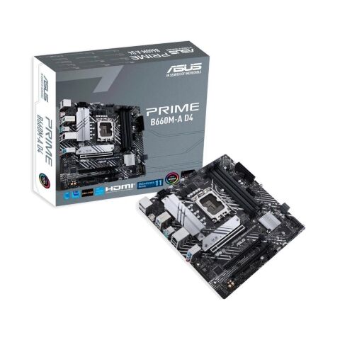 Материнская плата ASUS PRIME B660M-A D4-CSM - Нулевой остаток (Feed) - Нулевой остаток (Feed)