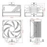 Кулер для процессора ID-Cooling FROZN A410 Black