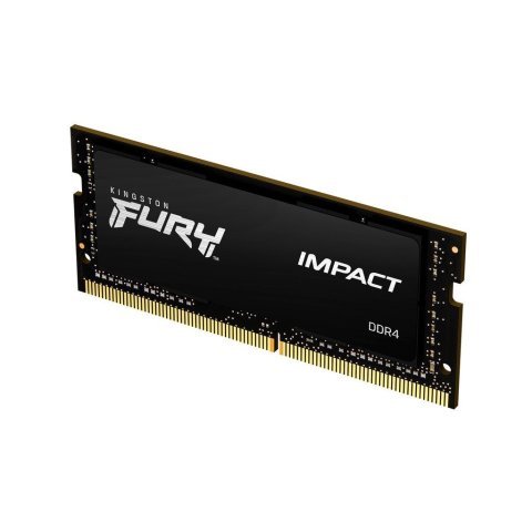 Модуль памяти для ноутбука SoDIMM DDR4 8GB 3200 MHz Fury Impact Kingston Fury (ex.HyperX) (KF432S20IB/8) - Нулевой остаток (Feed)  - Нулевой остаток (Feed) 