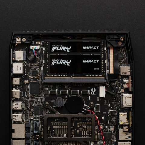 Модуль памяти для ноутбука SoDIMM DDR4 8GB 3200 MHz Fury Impact Kingston Fury (ex.HyperX) (KF432S20IB/8) - Нулевой остаток (Feed)  - Нулевой остаток (Feed) 