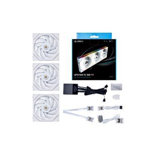 Кулер для корпуса Lian Li TL 120-3, White Cooler (G99.12TL3W.00)