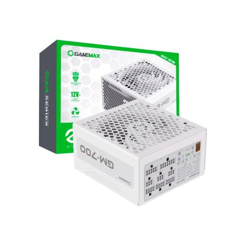 Блок питания Gamemax 700W (GM-700 Modular white) - Нулевой остаток (Feed)  - Нулевой остаток (Feed) 
