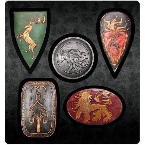 Набір магнітів Game of Thrones Shield Magnet Set -   -  