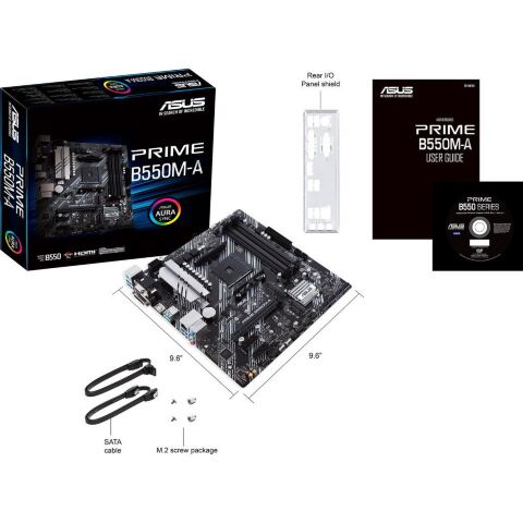 Материнская плата ASUS PRIME B550M-A - Нулевой остаток (Feed)  - Нулевой остаток (Feed) 