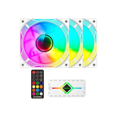 Кулер для корпуса Gamemax KF300 WH - Нулевой остаток (Feed) - Нулевой остаток (Feed)