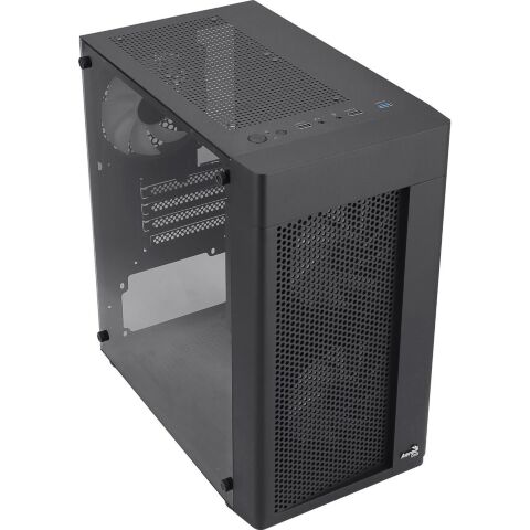 Корпус для ПК AeroCool Hexform-G-BK-v2 Black 600W (ACCX-PV38004.11) - Корпуса - Корпуса