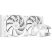 Система жидкостного охлаждения ID-Cooling FX240 Pro White - Нулевой остаток (Feed)  - Нулевой остаток (Feed) 