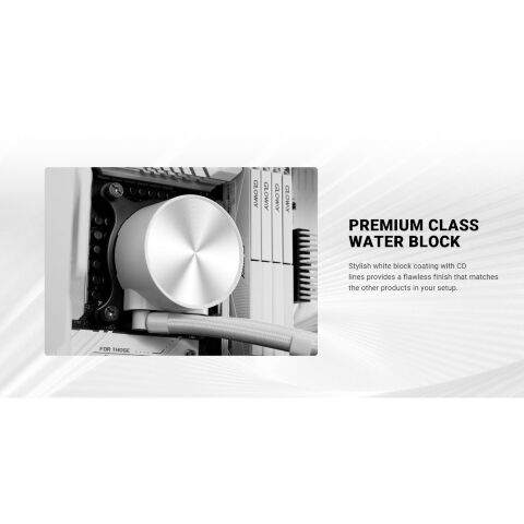 Система жидкостного охлаждения ID-Cooling FX240 Pro White - Нулевой остаток (Feed)  - Нулевой остаток (Feed) 