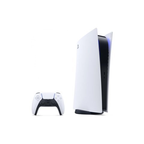 Игровая консоль Sony Playstation PlayStation 5 Digital Edition 825GB (без DVD) (9711094 / 1000049750) - Игровые приставки  - Игровые приставки