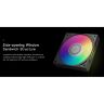 Кулер для корпуса PcCooler FE120 ARGB BK