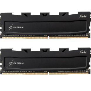Модуль памяти для компьютера DDR5 48GB (2x24GB) 6000 MHz Black Kudos eXceleram (EK50480604048CD)