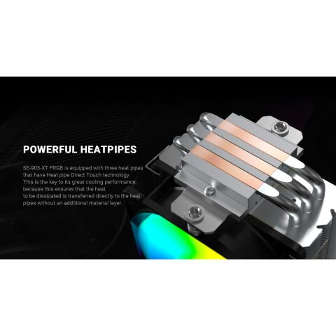 Кулер для процессора ID-Cooling SE-903-XT FRGB - Нулевой остаток (Feed)  - Нулевой остаток (Feed) 