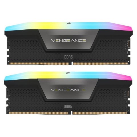 Модуль памяти для компьютера DDR5 32GB (2x16GB) 7200 MHz Vengeance RGB Corsair (CMH32GX5M2X7200C34) - Нулевой остаток (Feed)  - Нулевой остаток (Feed)