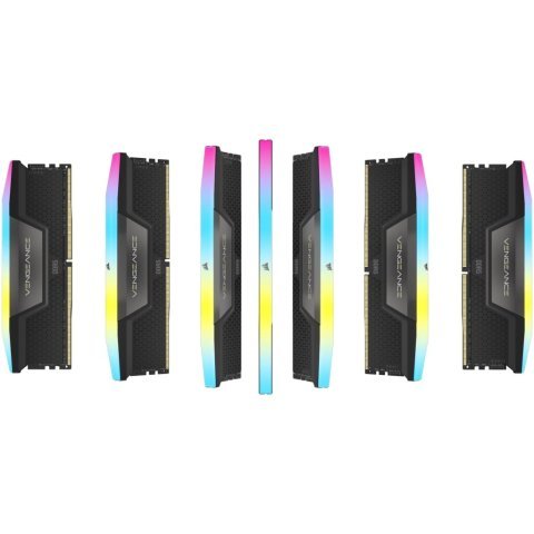 Модуль памяти для компьютера DDR5 32GB (2x16GB) 7200 MHz Vengeance RGB Corsair (CMH32GX5M2X7200C34) - Нулевой остаток (Feed)  - Нулевой остаток (Feed)