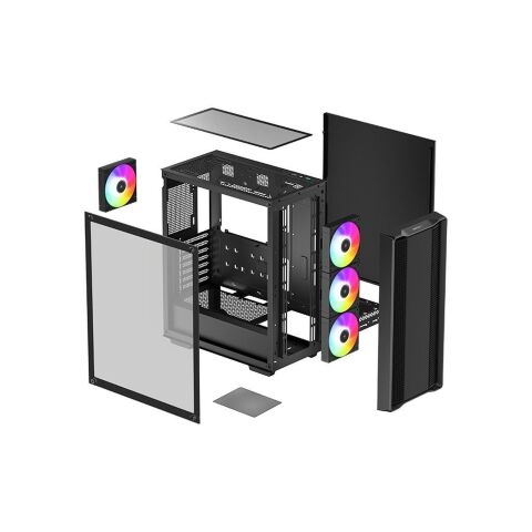 Корпус для ПК Deepcool CC560 ARGB V2 - Нулевой остаток (Feed) - Нулевой остаток (Feed)