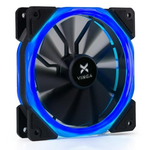 Кулер для корпуса Vinga LED fan-02 blue - Вентиляторы к корпусам - Вентиляторы к корпусам