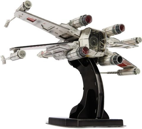 Пазл 4D Build Star Wars T-65 X-Wing Starfighter puzzle 3D картон Звёздный истребитель 160 шт. - -