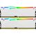 Модуль памяти для компьютера DDR5 64GB (2x32GB) 5600 MHz Beast White RGB Kingston Fury (ex.HyperX) (KF556C36BWEAK2-64) - Модули памяти для компьютера - Модули памяти для компьютера