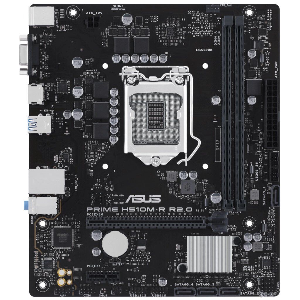 Материнская плата ASUS PRIME H510M-R R2.0-SI