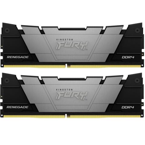 Модуль памяти для компьютера DDR4 32GB (2x16GB) 3600 MHz Fury Renegade Black Kingston Fury (ex.HyperX) (KF436C16RB12K2/32) - Нулевой остаток (Feed)  - Нулевой остаток (Feed) 