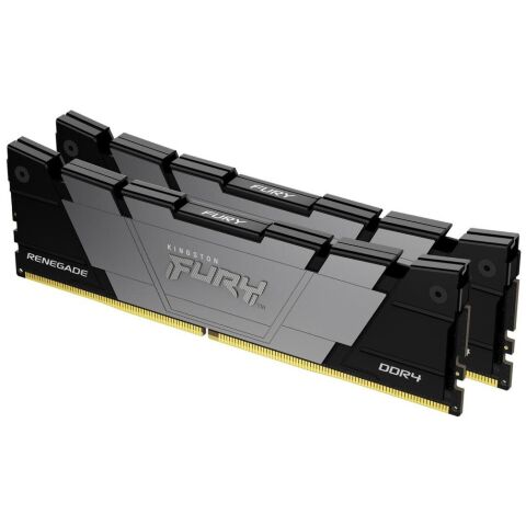 Модуль памяти для компьютера DDR4 32GB (2x16GB) 3600 MHz Fury Renegade Black Kingston Fury (ex.HyperX) (KF436C16RB12K2/32) - Нулевой остаток (Feed)  - Нулевой остаток (Feed) 