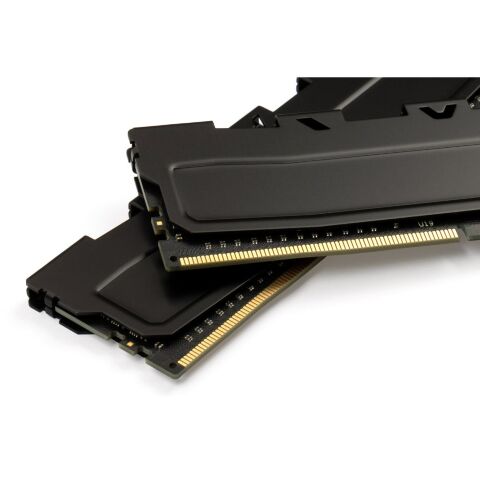 Модуль памяти для компьютера DDR4 16GB (2x8GB) 3200 MHz Kudos Black eXceleram (EKBLACK4163216AD) - Модули памяти для компьютера  - Модули памяти для компьютера 