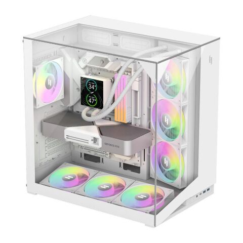 Корпус для ПК Gamemax NEX C56 VC WH - Нулевой остаток (Feed)  - Нулевой остаток (Feed) 