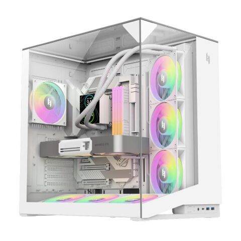 Корпус для ПК Gamemax NEX C56 VC WH - Нулевой остаток (Feed)  - Нулевой остаток (Feed) 