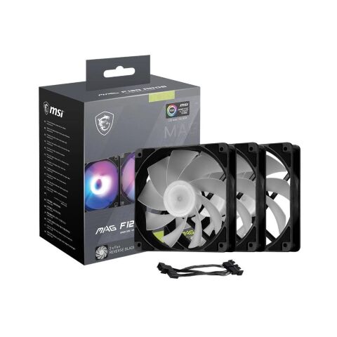 Кулер для корпуса MSI MAG F120 ARGB-3RB - Нулевой остаток (Feed)  - Нулевой остаток (Feed) 