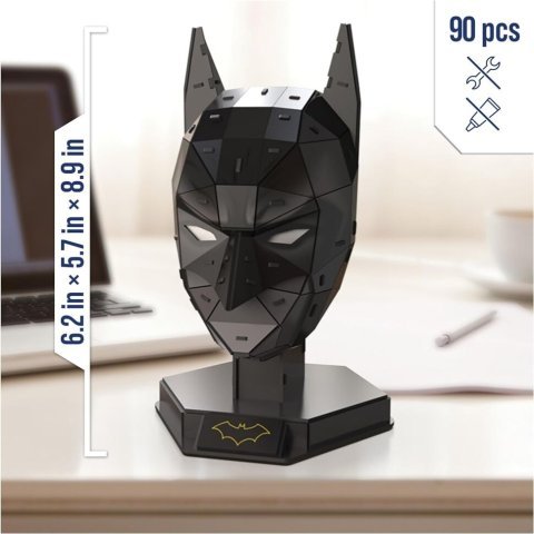 Пазл 4D Build DC Batman puzzle Model Kit 3D картон Бэтмен 90 шт. - -