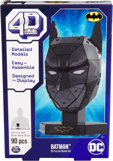 Пазл 4D Build DC Batman puzzle Model Kit 3D картон Бэтмен 90 шт. - -
