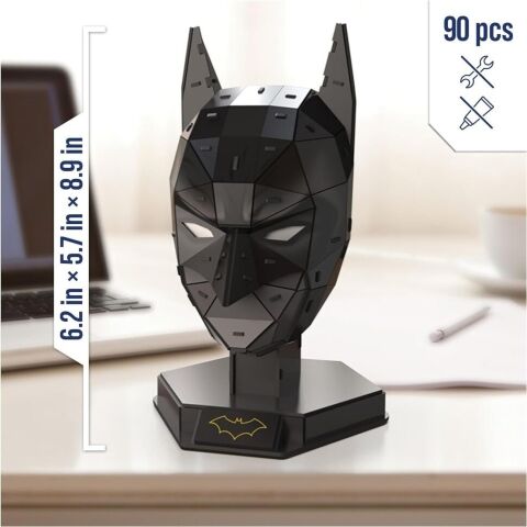 Пазл 4D Build DC Batman Puzzle Model Kit 3D картон Бетмен 90 шт. - -