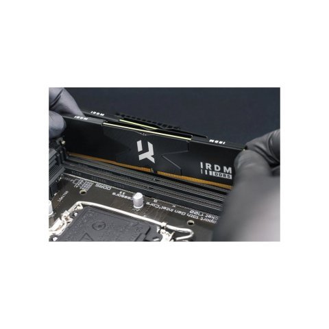 Модуль памяти для компьютера DDR5 32GB (2x16GB) 5600 MHz IRDM Black Goodram (IR-5600D564L36S/32GDC) - Нулевой остаток (Feed) - Нулевой остаток (Feed)