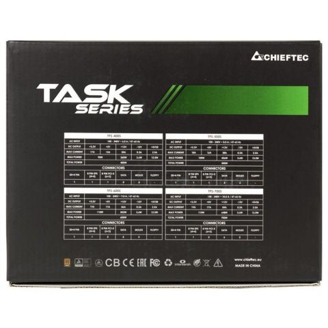 Блок питания Chieftec 500W Task (TPS-500S) - Блоки питания - Блоки питания