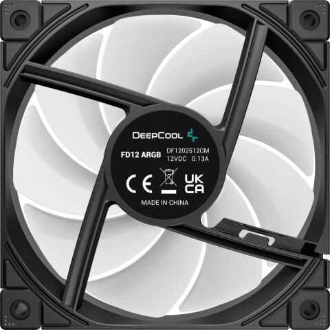 Кулер для корпуса Deepcool FD12 ARGB-3 IN 1 (R-FD12-BKAPN3-G) - Нулевой остаток (Feed) - Нулевой остаток (Feed)
