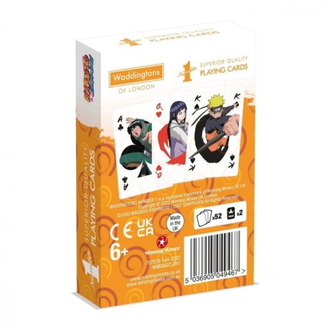 Игральные карты Наруто Naruto Playing Cards Game Waddingtons Number 1 -   -  