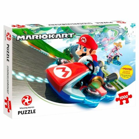 Пазл Super Mario Kart Funracer puzzle Супер Марио 1000 шт. -   -  